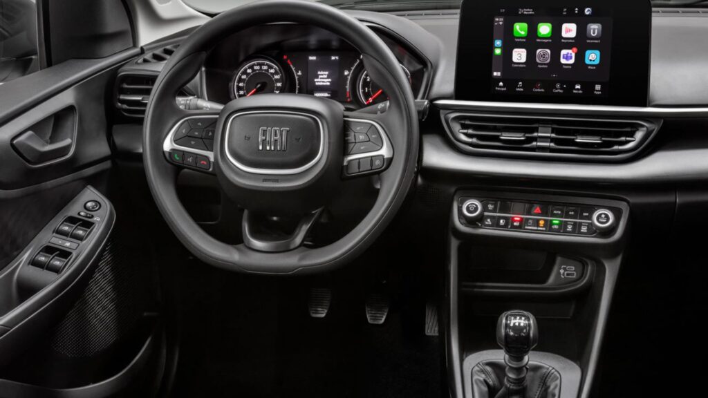 Interna do Fiat Pulse.