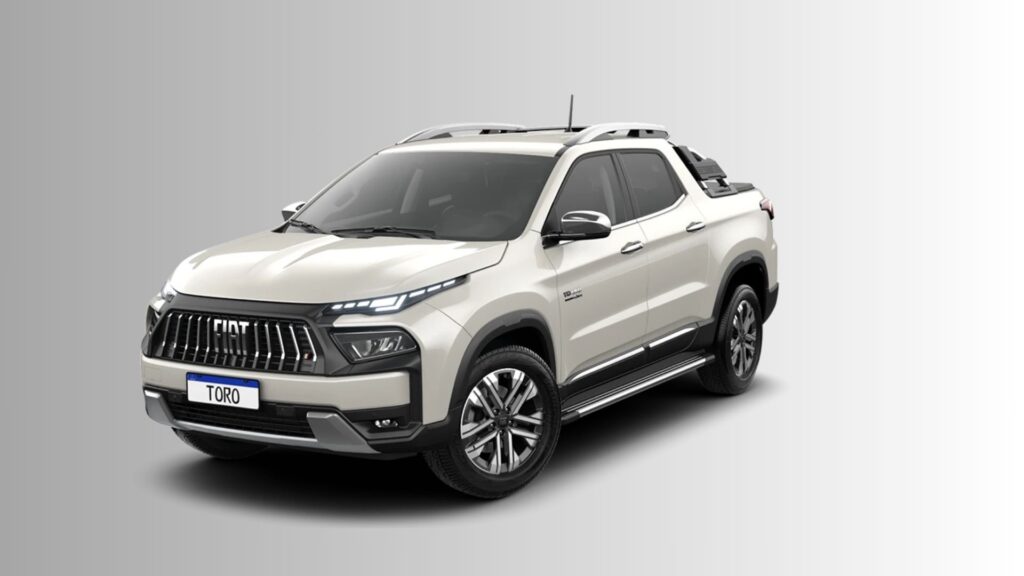 Fiat Toro 2026 bege.