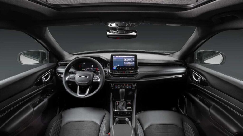 Jeep Compass 2026 interior.