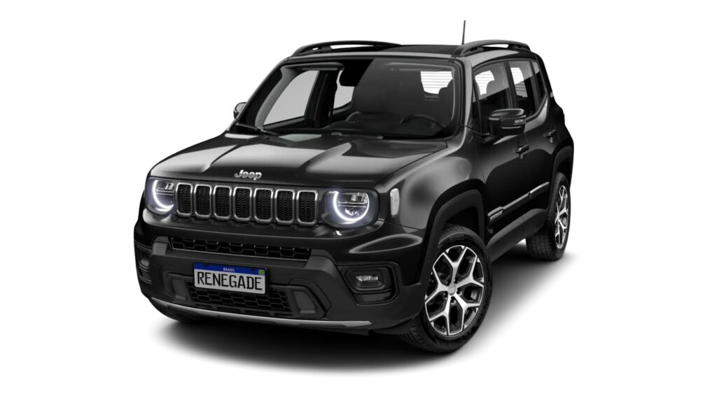 Jeep Renegade Sport preto.