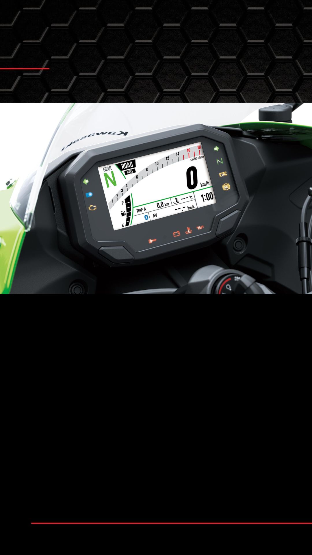 Kawasaki ZX-6R 2026 chega com cores inéditas e tecnologia avançada