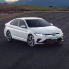 Volkswagen Jetta GLI 2026 na diagonal.