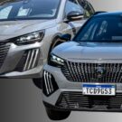 Peugeot 208 e 2008 cinzas.