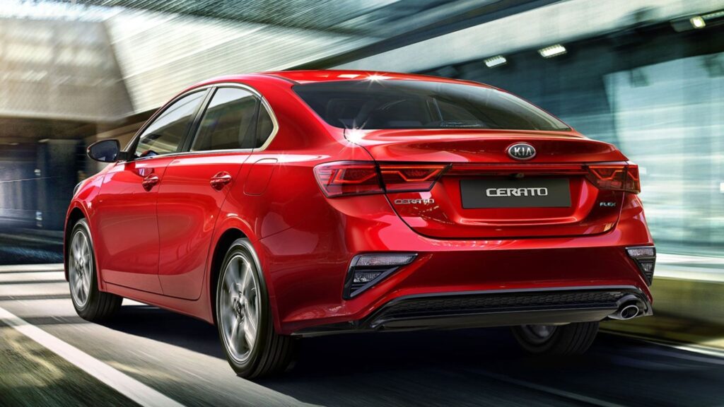 Kia Cerato SX 1.6 2018 vermelho.