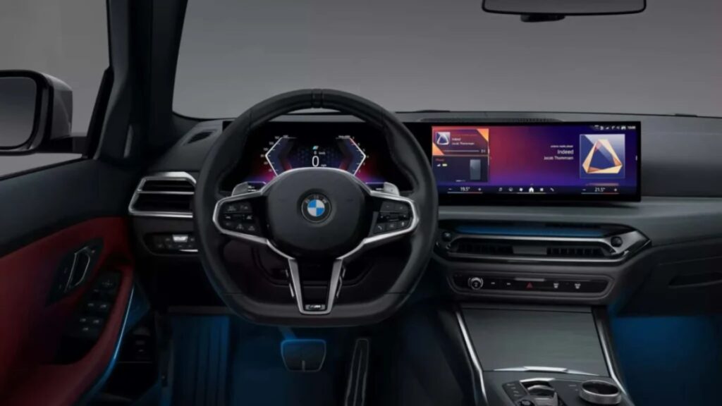 Interna do BMW 320i M Sport 2026.