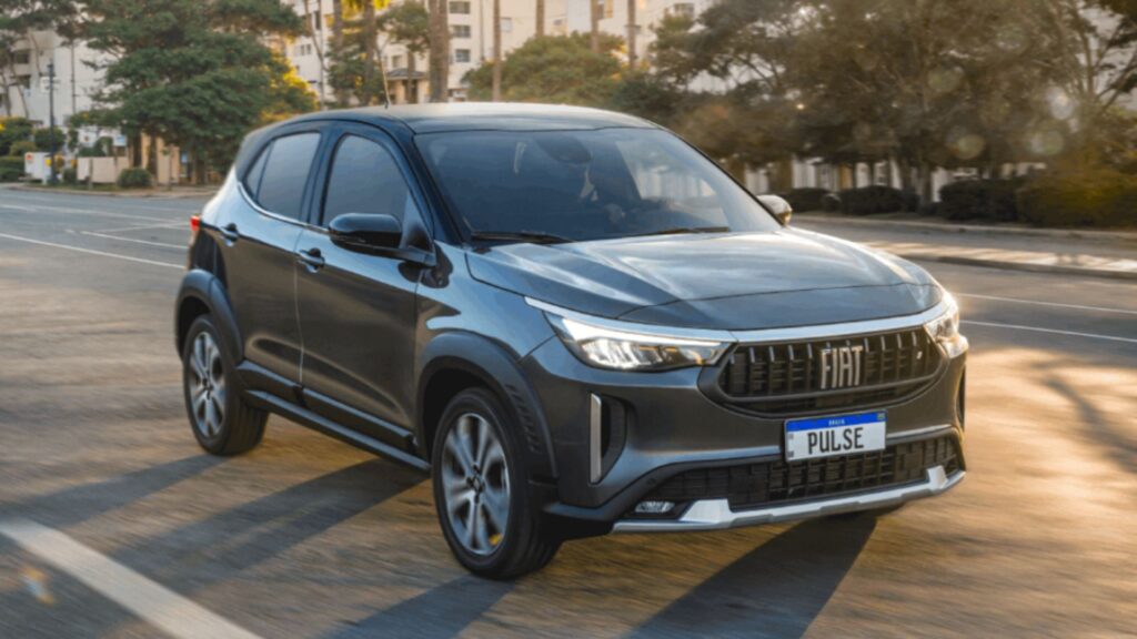 Fiat Pulse 2026 em movimento na estrada.