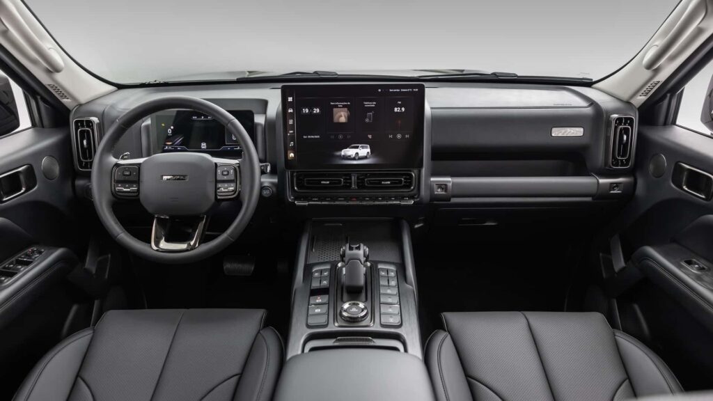 Interna do GWM Haval H9 2026.