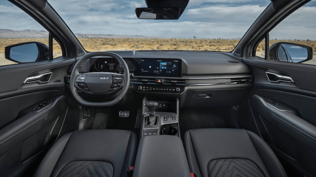 Interior do Kia Sportage 2026.