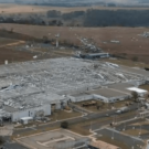 Fábrica da Toyota em Porto Feliz destruída.