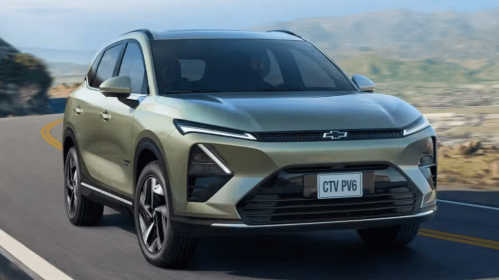 Nova Chevrolet Captiva híbrida