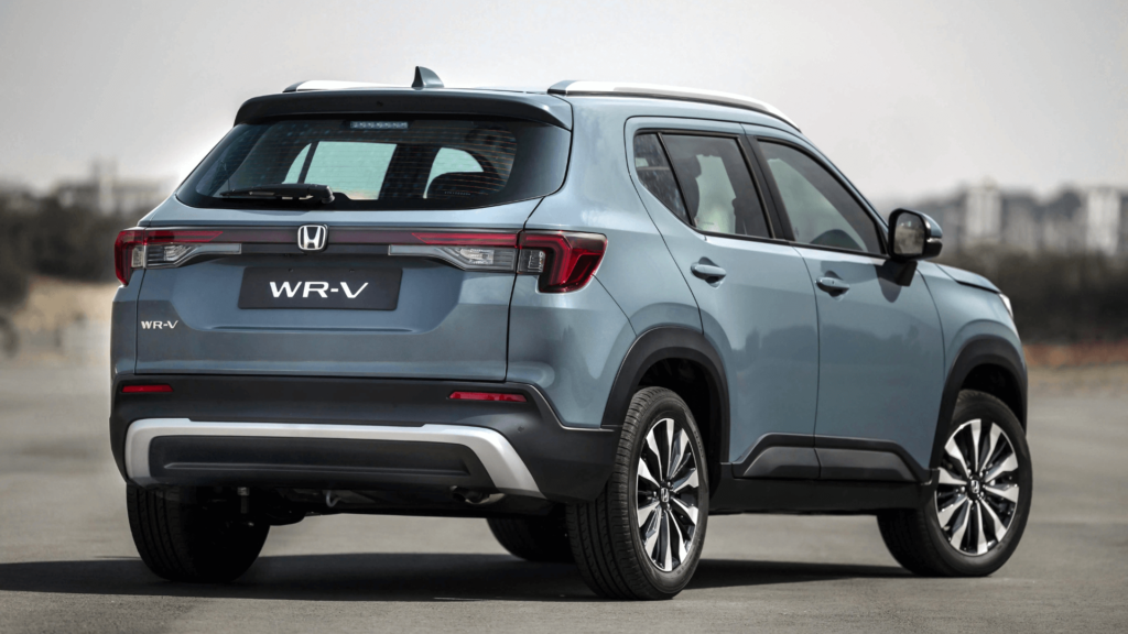 Traseira do Honda WR-V 2025.