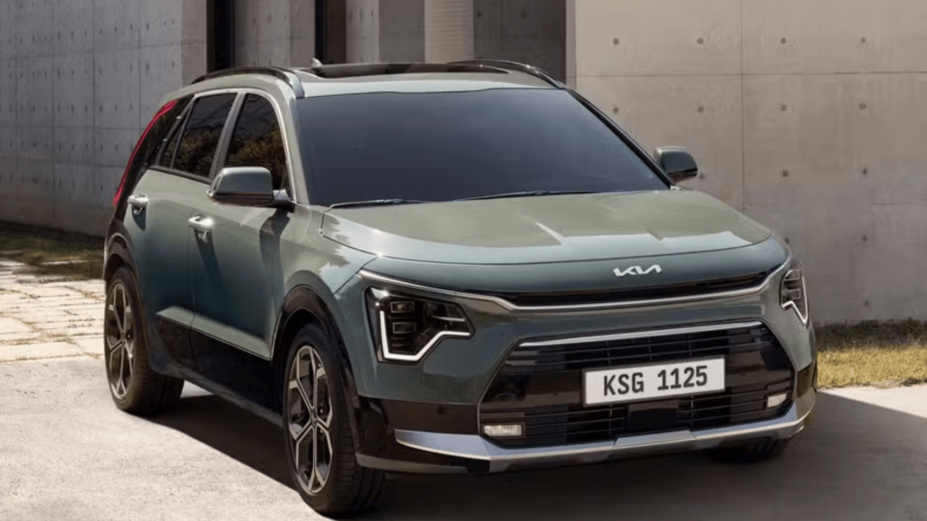 Kia Niro 2026 verde musgo.