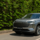 Haval H6 2026 cinza em movimento na estrada.