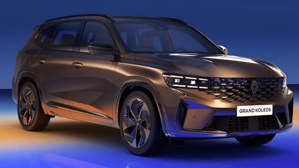 renault koleos marrom na diagonal