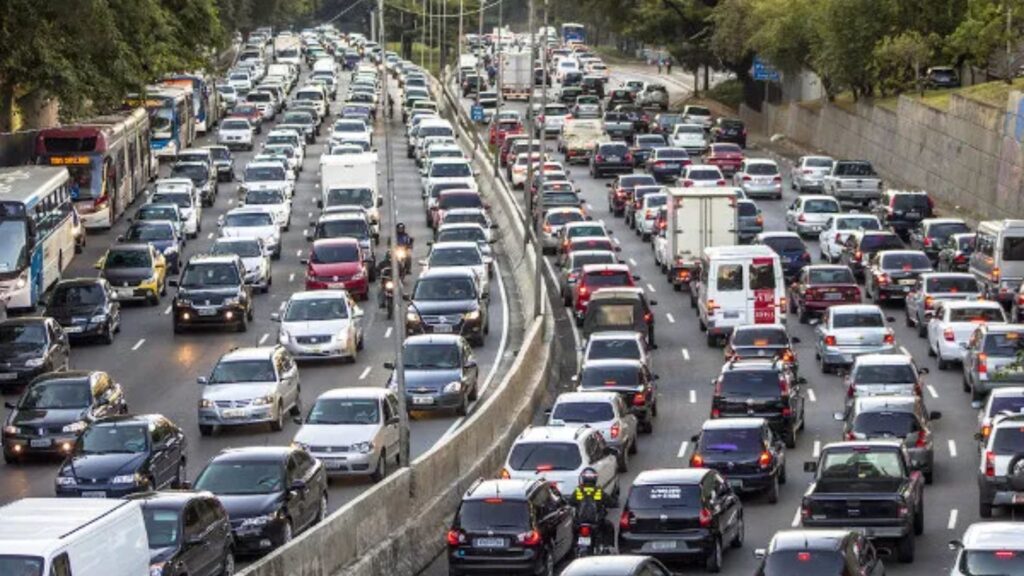 Mobilidade das pessoas no trânsito.