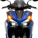 Frente da Yamaha Aerox ABS.