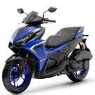 Yamaha Aerox Azul.
