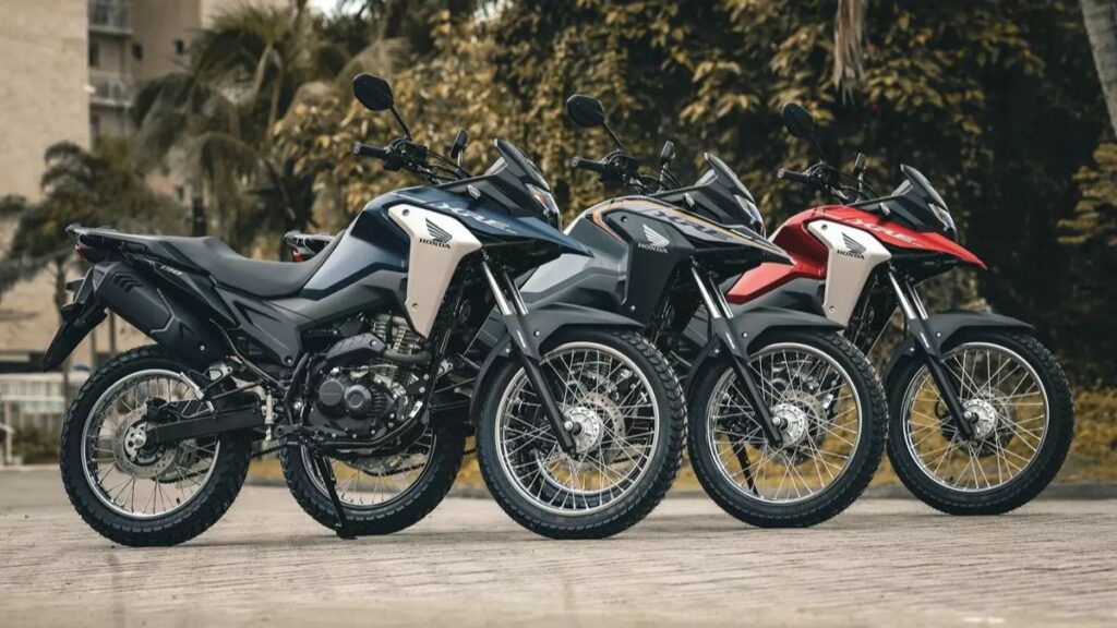 Três XRE 190 2026